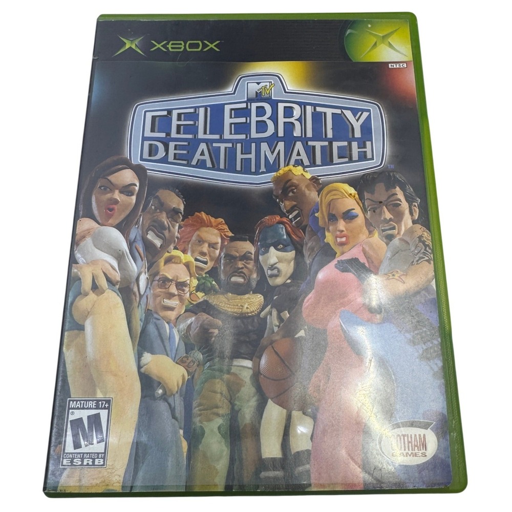 MTV Celebrity Deathmatch Microsoft Xbox Video Game 2003 Gotham Games